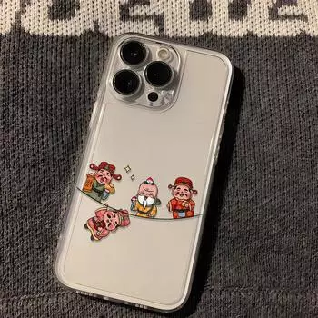 Мягкий силиконовый чехол, модный гибкий чехол из ТПУ, полная задняя крышка для iPhone, Samsung, Xiaomi, Poco Redmi, HUAWEI HONOR REDMI K20