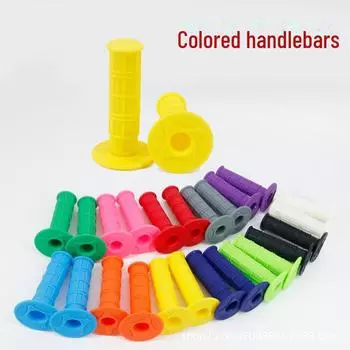 Мягкий силиконовый чехол на руль для внедорожных мотоциклов handlebars оранжевый