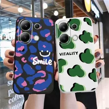 Мягкий силиконовый чехол с леопардовым узором для Xiaomi Redmi Note 13 Pro 14 15 Samsung A55 S24 FE iPhone Huawei Honor Realme Camera Защитный противоударный чехол Samsung Galaxy S9 Plus