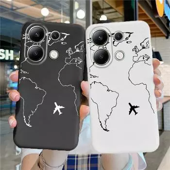 Мягкий силиконовый чехол с парой линий для Xiaomi Redmi Note 13 Pro Samsung A55 S24 FE S25 iPhone 15 Huawei Honor Realme Camera Защитный противоударный чехол Samsung Galaxy S9 Plus