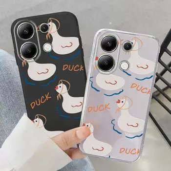 Мягкий силиконовый чехол с рисунком из мультфильма для Samsung A55 M35 S24 Xiaomi Redmi Note 13 Pro iPhone 15 Huawei Honor Realme Camera Защитный противоударный чехол Samsung Galaxy S9 Plus