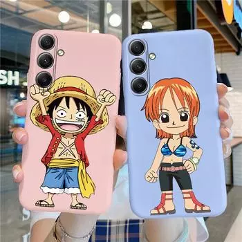 Мягкий силиконовый чехол с рисунком из мультфильма для Samsung A55 A35 S24 Xiaomi Redmi Note 13 14C iPhone Huawei Honor Realme Camera Защитный противоударный чехол Samsung Galaxy S9 Plus синий