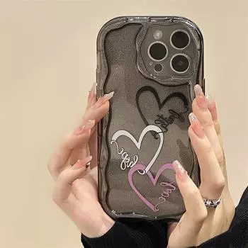 Мягкий силиконовый чехол Zhitai 14ProMax, совместимый с iPhone 15 и 16, 12Pro кремовый узор XR