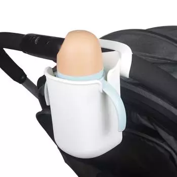 Мягкий силиконовый держатель для стакана для детской коляски, аксессуары, универсальный гибкий держатель для бутылочки, детский держатель для телефона на велосипеде розовый