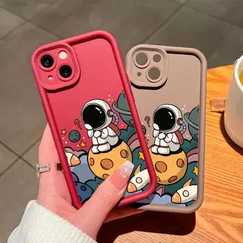 Мягкий силиконовый квадратный чехол с рисунком лестницы для телефона, полное покрытие, противоударный защитный резиновый чехол для камеры для Vivo Vivo S1 белый