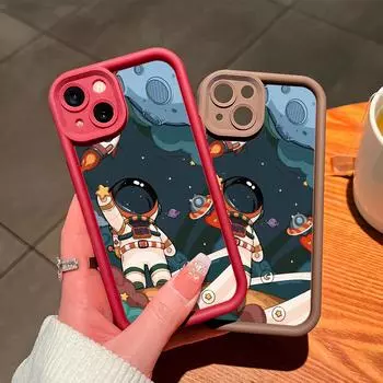 Мягкий силиконовый квадратный чехол с рисунком лестницы для телефона, полное покрытие, противоударный защитный резиновый чехол для камеры для Vivo Vivo Y19 темно-красного