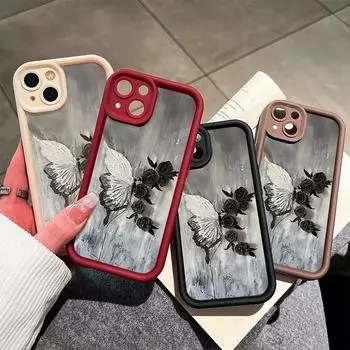 Мягкий силиконовый квадратный чехол с рисунком лестницы для телефона, полное покрытие, противоударный защитный резиновый чехол для камеры для Samsung Samsung A03 белый