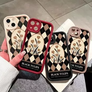 Мягкий силиконовый квадратный чехол с рисунком лестницы для телефона, полное покрытие, противоударный защитный резиновый чехол для камеры для Samsung Samsung A50 коричневый