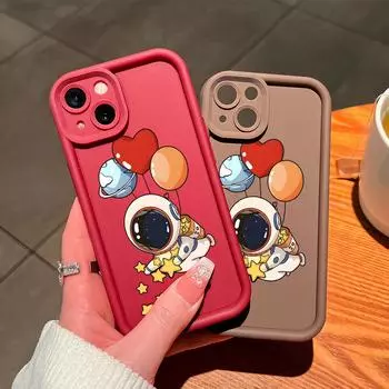 Мягкий силиконовый квадратный чехол с рисунком лестницы для телефона, полное покрытие, противоударный защитный резиновый чехол для камеры для Vivo Vivo Y55 5G коричневый