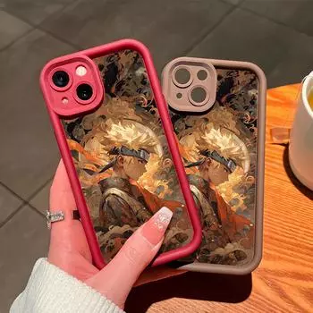 Мягкий силиконовый квадратный чехол с рисунком лестницы для телефона, полное покрытие, противоударный защитный резиновый чехол для камеры для Vivo Vivo Y28 5G коричневый