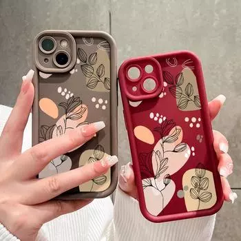 Мягкий силиконовый квадратный чехол с рисунком лестницы для телефона, полное покрытие камеры, противоударный защитный резиновый чехол для iPhone Infinix Tecno OnePlus iPhone 13 Pro чёрный