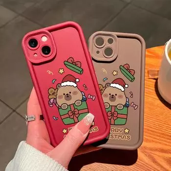 Мягкий силиконовый квадратный чехол с рисунком лестницы для телефона, полное покрытие, противоударный защитный резиновый чехол для камеры для Vivo Vivo Y11 2023 коричневый