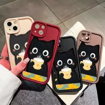 Мягкий силиконовый квадратный чехол с рисунком лестницы для телефона, полное покрытие, противоударный защитный резиновый чехол для камеры для Samsung Samsung M21 чёрный