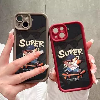 Мягкий силиконовый квадратный чехол с рисунком лестницы для телефона, полное покрытие камеры, противоударный защитный резиновый чехол для iPhone Infinix Tecno OnePlus Infinix Zero 30 4G темно-красного