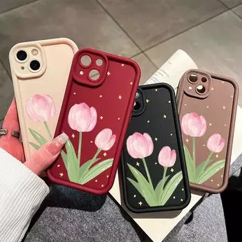 Мягкий силиконовый квадратный чехол с рисунком лестницы для телефона, полное покрытие, противоударный защитный резиновый чехол для камеры для Samsung Samsung A72 5G темно-красного