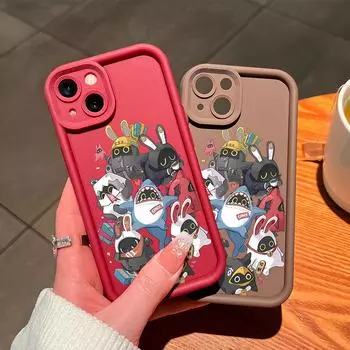 Мягкий силиконовый квадратный чехол с рисунком лестницы для телефона, полное покрытие, противоударный защитный резиновый чехол для камеры для Vivo Vivo V30E 5G темно-красного