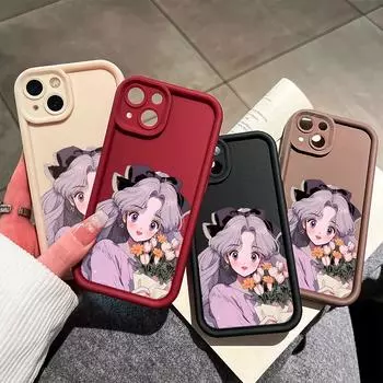 Мягкий силиконовый квадратный чехол с рисунком лестницы для телефона, полное покрытие, противоударный защитный резиновый чехол для камеры для Samsung Samsung S20 FE коричневый