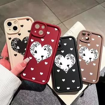 Мягкий силиконовый квадратный чехол с рисунком лестницы для телефона, полное покрытие, противоударный защитный резиновый чехол для камеры для Samsung Samsung A25 5G темно-красного