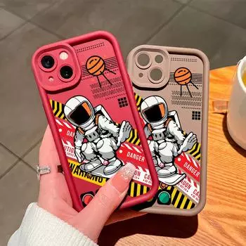 Мягкий силиконовый квадратный чехол с рисунком лестницы для телефона, полное покрытие, противоударный защитный резиновый чехол для камеры для Vivo Vivo V17 Russia темно-красного