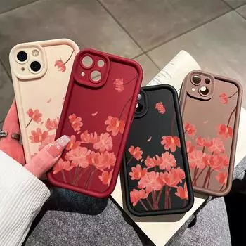 Мягкий силиконовый квадратный чехол с рисунком лестницы для телефона, полное покрытие, противоударный защитный резиновый чехол для камеры для Samsung Samsung A15 5G чёрный