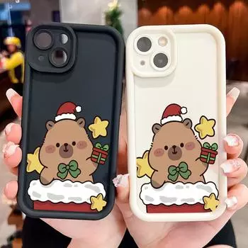 Мягкий силиконовый квадратный чехол с рисунком лестницы для телефона, полное покрытие, противоударный защитный резиновый чехол для камеры для Xiaomi Redmi Xiaomi Poco M6 4G белый