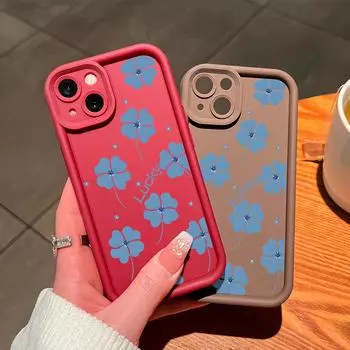 Мягкий силиконовый квадратный чехол с рисунком лестницы для телефона, полное покрытие, противоударный защитный резиновый чехол для камеры для Vivo Vivo V20 темно-красного