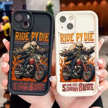 Мягкий силиконовый квадратный чехол с рисунком лестницы для телефона, полное покрытие, противоударный защитный резиновый чехол для камеры для Xiaomi Redmi Xiaomi 13 Lite белый