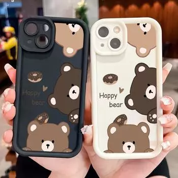 Мягкий силиконовый квадратный чехол с рисунком лестницы для телефона, полное покрытие, противоударный защитный резиновый чехол для камеры для Xiaomi Redmi Xiaomi Mi 11 Lite 5G коричневый