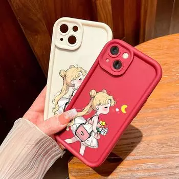 Мягкий силиконовый квадратный чехол с рисунком лестницы для телефона, полное покрытие, противоударный защитный резиновый чехол для камеры для Huawei Honor Huawei Nova 7I коричневый