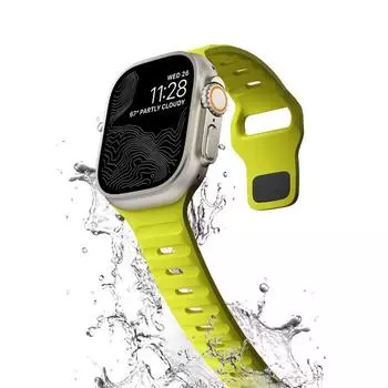 Мягкий силиконовый ремешок для Apple Watch Band Ultra 49 мм, 44 мм, 45 мм, 42 мм, спортивный ремешок для часов iWatch Serise 8, 7, 6, 5, 4 SE 3, браслет