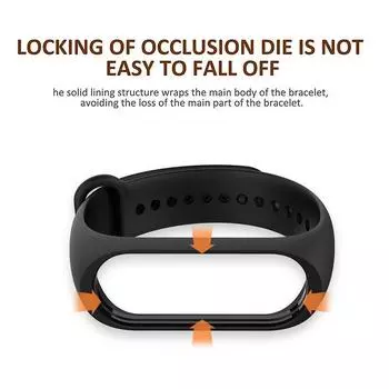 Мягкий силиконовый ремешок для браслета Mi Band 4, умный сменный ремешок для Mi Band 3