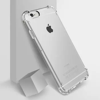 Мягкий силиконовый защитный чехол для iPhone 12 13 14 15 Pro Max для 11 Pro Max противоударный прозрачный чехол для XR X XS Max 7 8 Plus чехол For iPhone 15