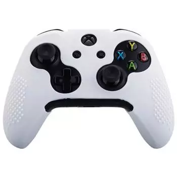 Мягкий силиконовый защитный чехол для контроллера Microsoft Xbox One Elite белый