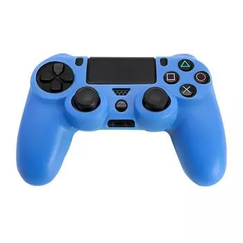 Мягкий силиконовый защитный чехол для контроллера Playstation 4, чехол для геймпада PS4 с колпачками для джойстика