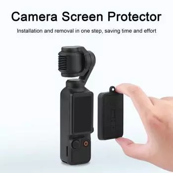 Мягкий силиконовый защитный чехол, устойчивый к царапинам, против грязи, точная посадка, универсальный защитный чехол для камеры для DJI OSMO POCKET 3, защитная пленка для экрана