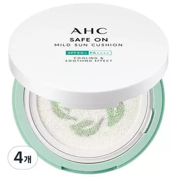 Мягкий солнцезащитный крем AHC Safe-On SPF50+ PA++++, 25 г, 4 шт.