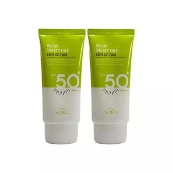 Мягкий солнцезащитный крем Scinic Enjoy Safety, 2 шт., 50 мл