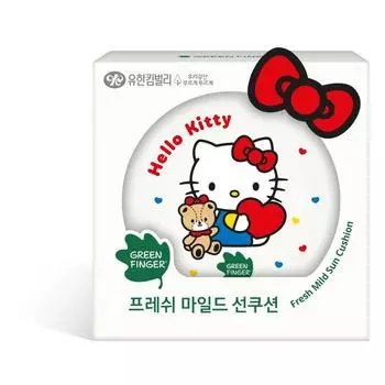 Мягкий солнцезащитный кушон Green Finger Hello Kitty 14G (Sanrio)