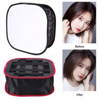 Мягкий тканевый чехол для светодиодной лампы с креплением на ленте, простая установка, чехол для рассеивателя, мягкий чехол для рассеивателя чёрный