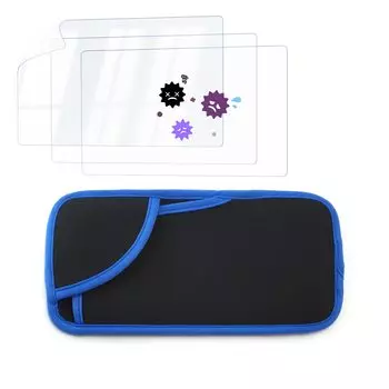 Мягкий тонкий чехол для Switch Lite, комплект антибактериальной пленки BKBL и 3 шт. ALGA-NSMSPBMABF3SET