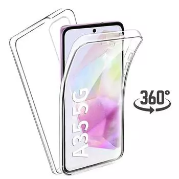 Мягкий TPU и жесткий PC полный защитный чехол 2 в 1 прозрачный чехол для телефона Samsung A15 A55 S24 S23 Plus Redmi Note 13 12 Pro 12S iPhone 16 15 Pro Samsung Galaxy Note 10 Lite чистый