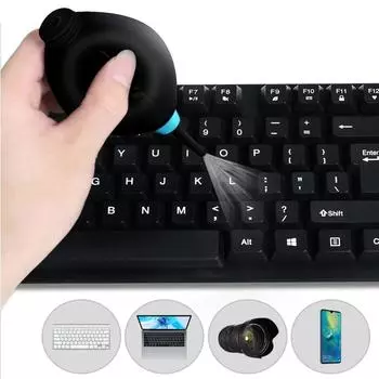 Мягкий воздуходувный насос для удаления пыли, очиститель воздуха высокого давления, воздуходувный насос для планшетного ПК чёрный