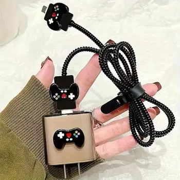 Мягкий защитный чехол для адаптера быстрой зарядки Apple 18 Вт/20 Вт белый