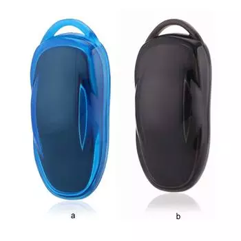 Мягкий защитный чехол для ключей, водонепроницаемый чехол для ключей, автомобильные аксессуары For Model 3 S красный