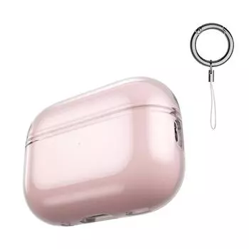 Мягкий защитный чехол для наушников из ТПУ с пряжкой-ремешком, противоударный чехол для беспроводных наушников Apple Airpods Pro 2 With Hole белый