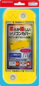 Мягкий защитный чехол для Nintendo Switch Lite Protector SW Lite Switch Silicon (желтый) -