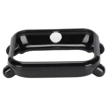 Мягкий защитный чехол из ТПУ для умных часов Huami Amazfit POP, противоударный чехол-бампер чёрный