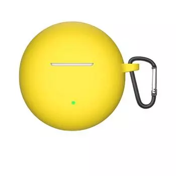 Мягкий защитный чехол, противоударный защитный рукав, чехол для наушников для IQOO TWS Air2/VIVO TWS AIR2 жёлтый