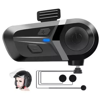 Мягкий/жесткий микрофон Беспроводная гарнитура Bluetooth 5.3 L1 Аксессуары для мотоциклов Мотоциклетный шлем Наушники Поддержка 2 телефонов Подключение Водонепроницаемый Hard Mic