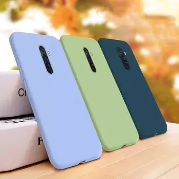 Мягкий жидкий силиконовый чехол для телефона для OPPO Reno 5G 2 Z 2Z 2F, сплошной цвет, полная защита, чехол для OPPO Reno2 ZF RenoZ, защитные чехлы Oppo Reno 2F чёрный